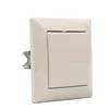 ABS copper1 gang eu wall switch with high quality