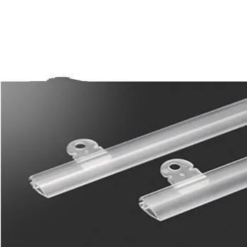 Supermarket Plastic Paper Hanger Strip Extruded Clip Frame Banner