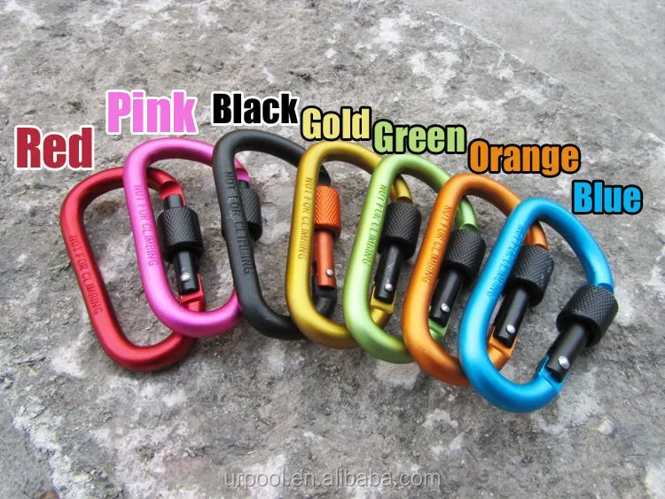 lighweight mountain climbing hook carabiner hook safe climbing hook