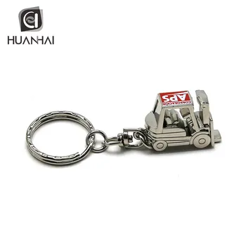 Download New Design Custom Gold Silver Plated 3d Mockup Metal Forklift Keychain - Buy Forklift Keychain ...