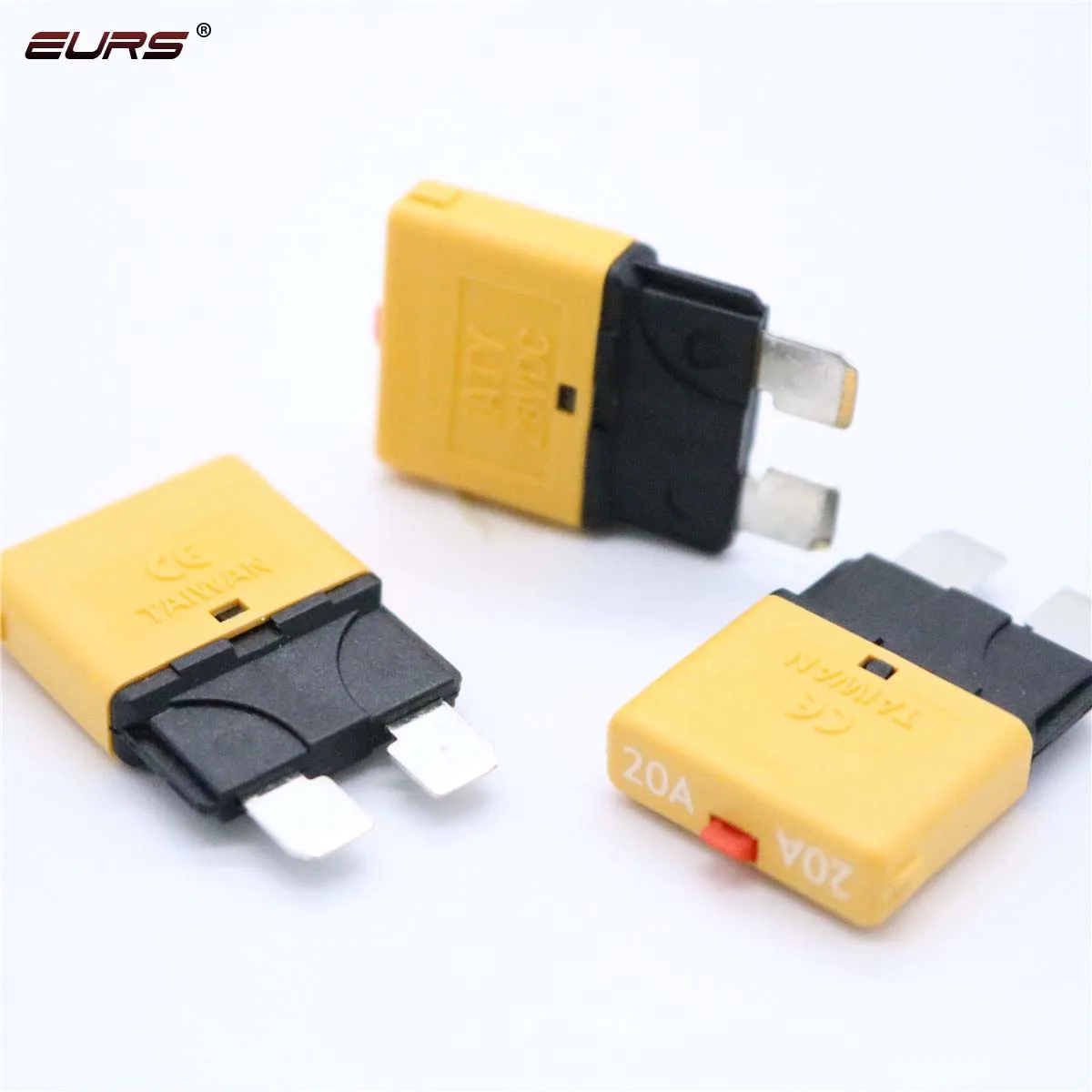 20a Plugin Manual Reset Overload Protector Car Led Fuse 5amp To 30 Amp