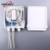 Ideal 8 Core Optical Uncut Cable Splice Fiber Terminal Block Enclosure Box for FTTX Access