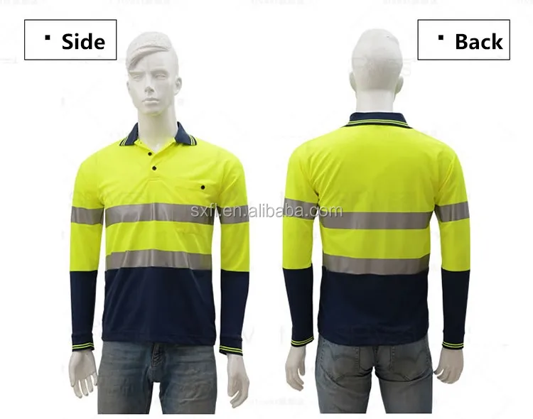 reflective job shirt