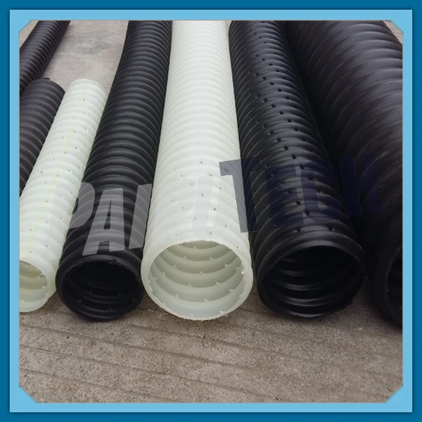 Perforated Underground Drainage Pipes Roll With Fabric Sleeve Buy