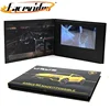 new design HD 7 inch touch screen video brochure LCD monitor video card for advertising invitation product launch auto show