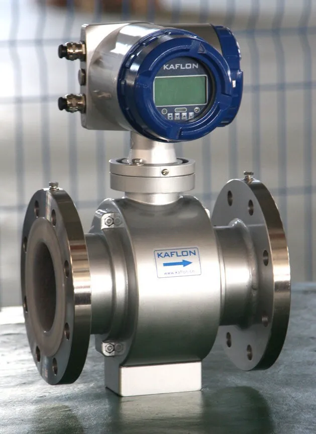 MAG1000 Water liquid flowmeter flow meter battery power