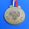 Gold medal sports for russia eagle of russia enamel award sports medal