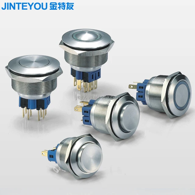 IP67 push button switch 22mm led Mini Rocker Switch