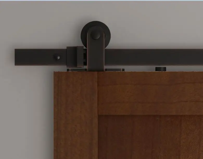 Tsq05 Dark Antique Bronze Finish Barn Door Hardware For Sliding Barn
