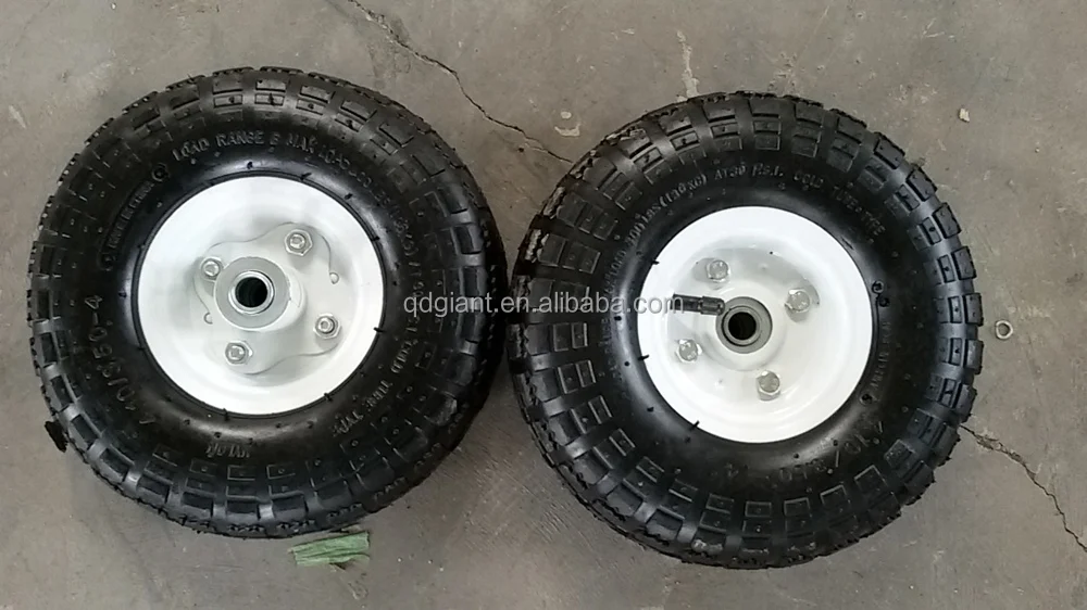 Hot sale 265mm Pneumatic Wheel With Ball Bearing