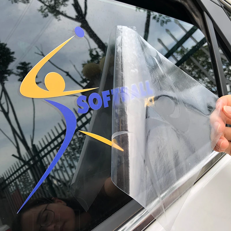 Weatherproof Uv Resistance Custom Outdoor Vinyl Die Cut Logo Decal Pvc