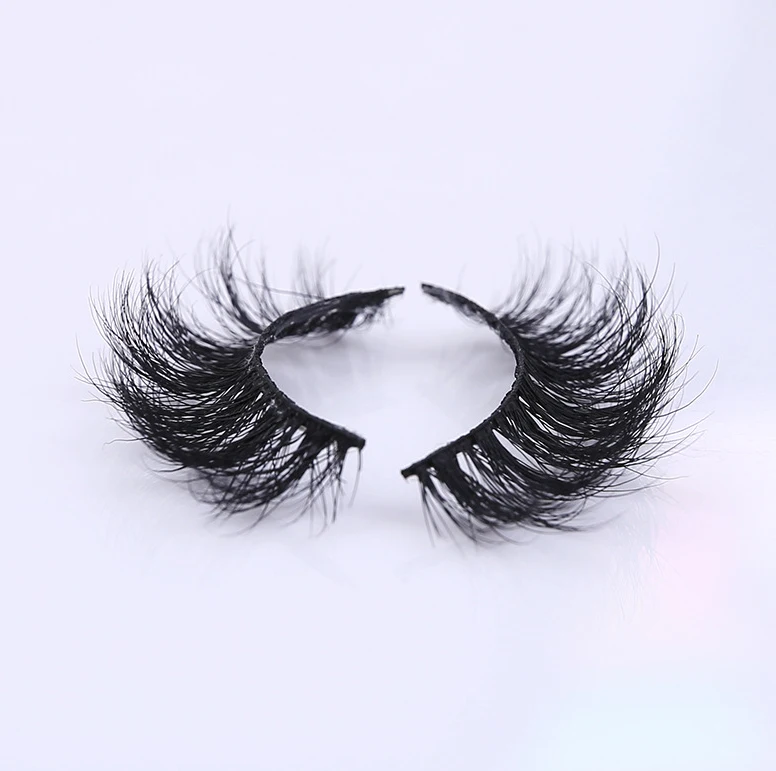 Wholesale thick false eyelashes 3d mink eyelashes.