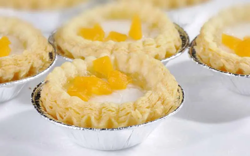 Disposable Egg Tart Mold Round Aluminum Foil Pie Mould For Steamed