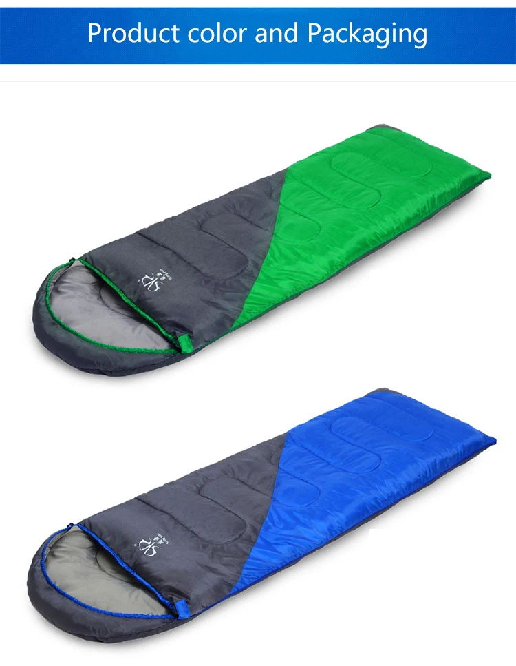 Wholesale alibaba  4 season Joint envelope hiking sleeping bag outdoor camping