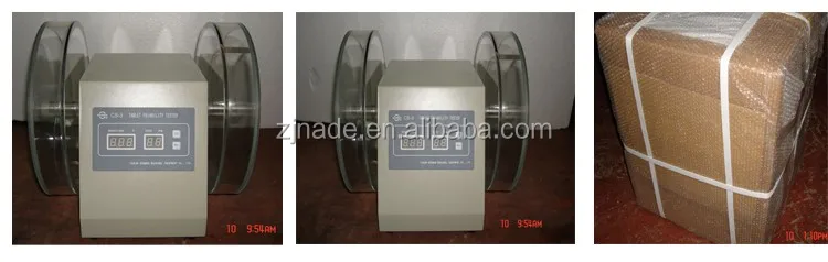 Nade Lab Testing Tablet Friability Tester CS-3 ( 2 cylinder ) tablet hardness friability
