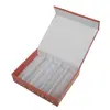 Chipboard hinged lid gift boxes with dividers