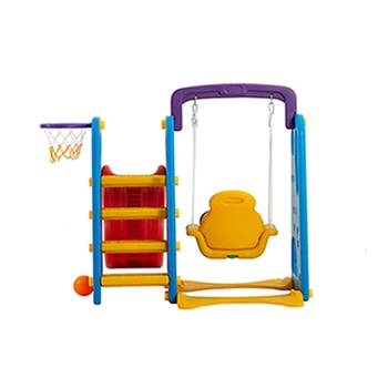 childrens swing slide set