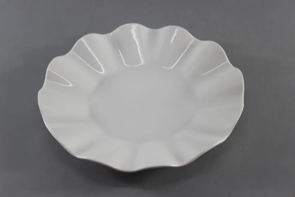 100%melamine petal fruit plate