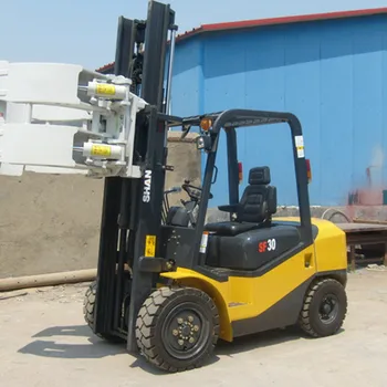 Shantui 3 Tons Diesel Forklift Sf30 Forlift Truck Hand Manual Forklift ...