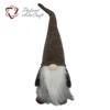Hot selling choice materials red hat fabric short christmas standing gnomes