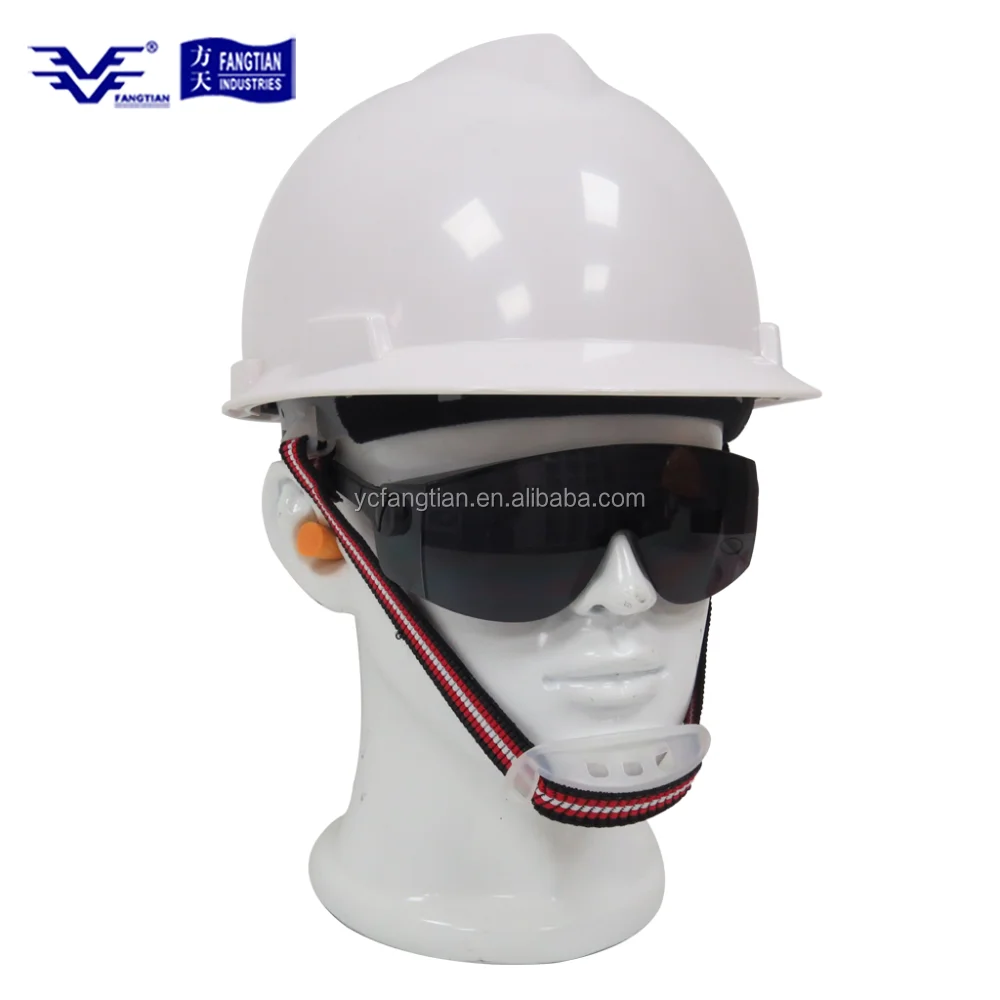 CE EN 397 Approved Construction Safety Helmet With Chin Strap, View