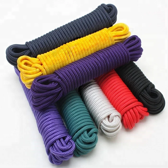 Hot sale high quality customized package and size polyester/UHMWPE sailing rope