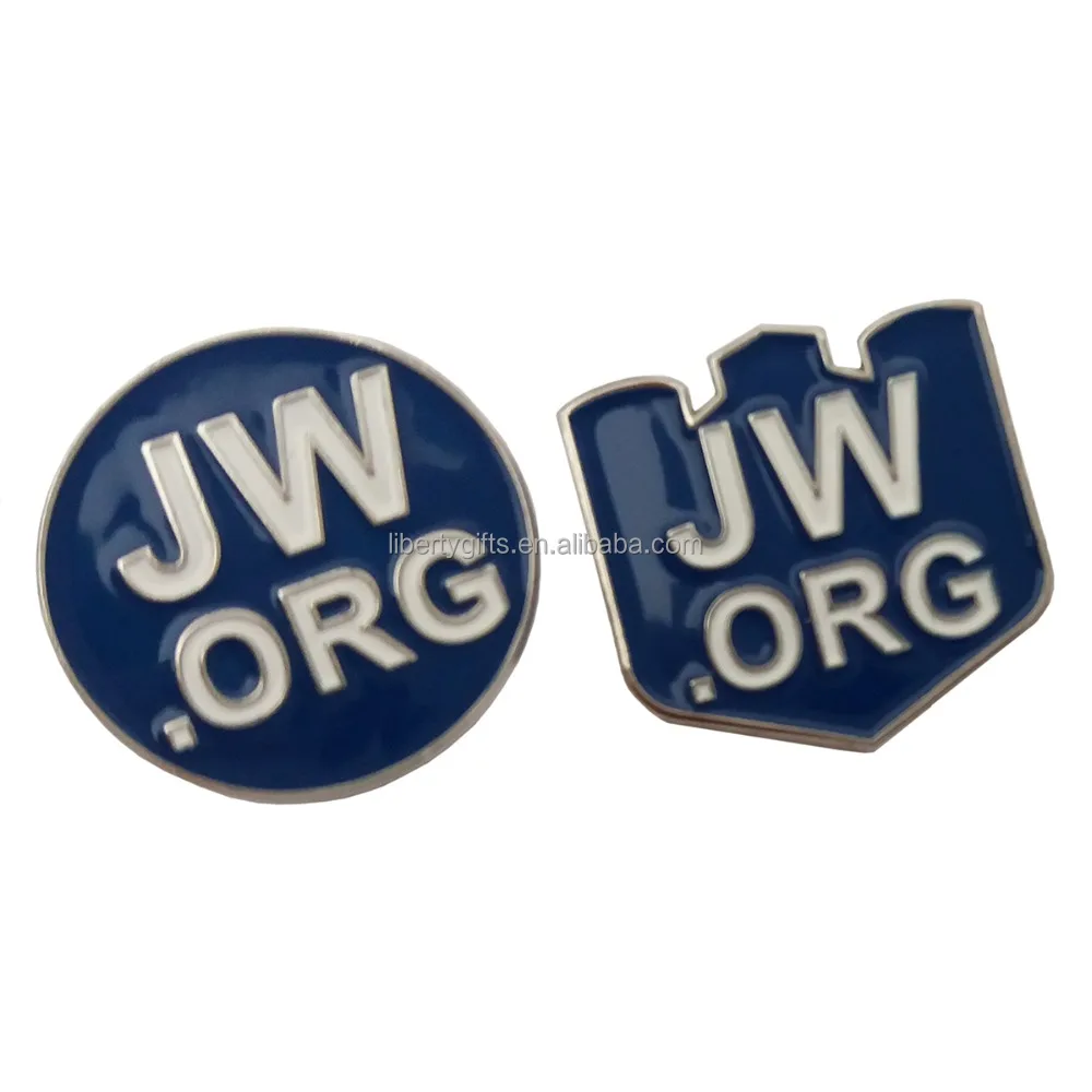 부드러운 에나멜 jw.org 옷깃 핀