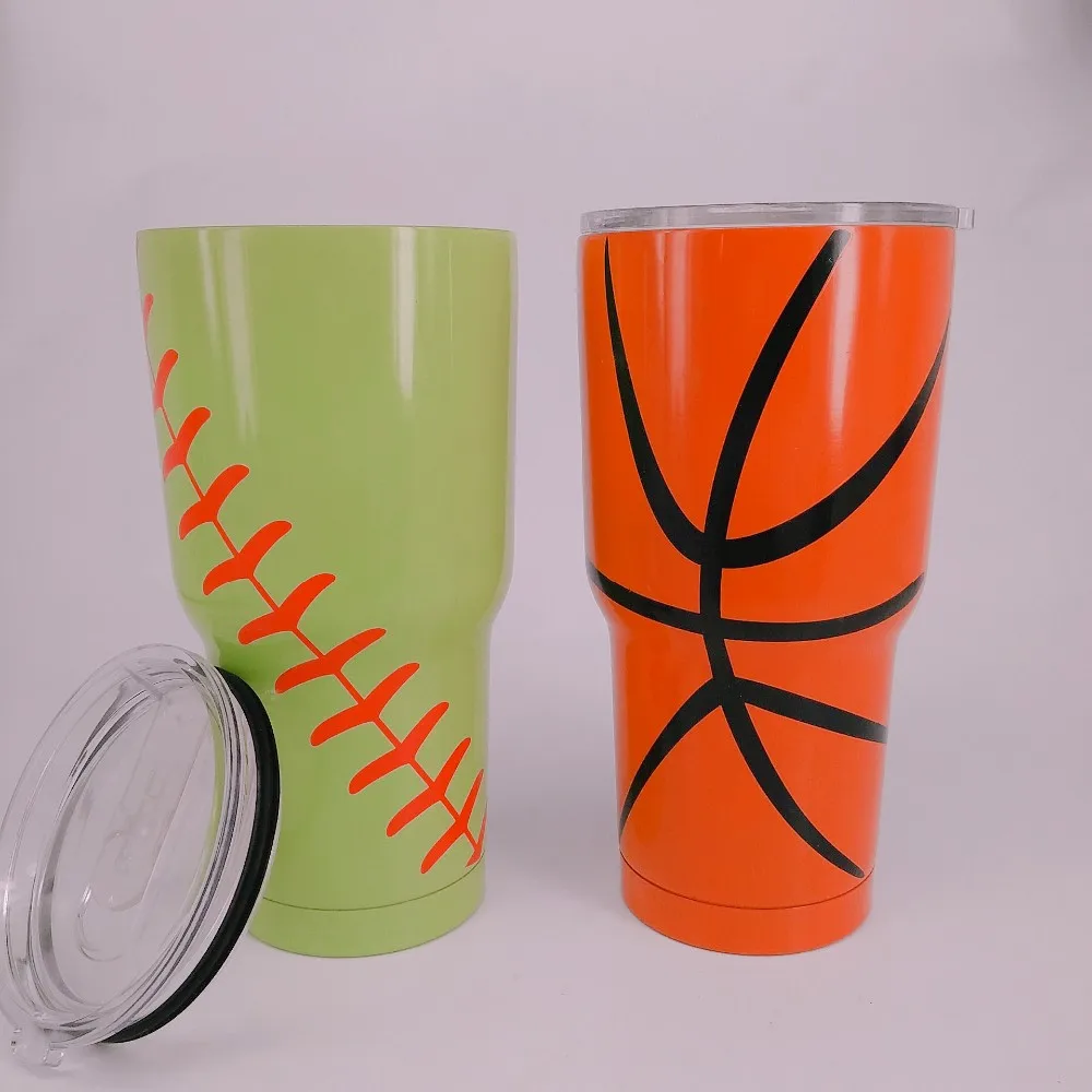 Multiple Design Wholesale 20oz 30oz Softball Baseball Football Tumbler