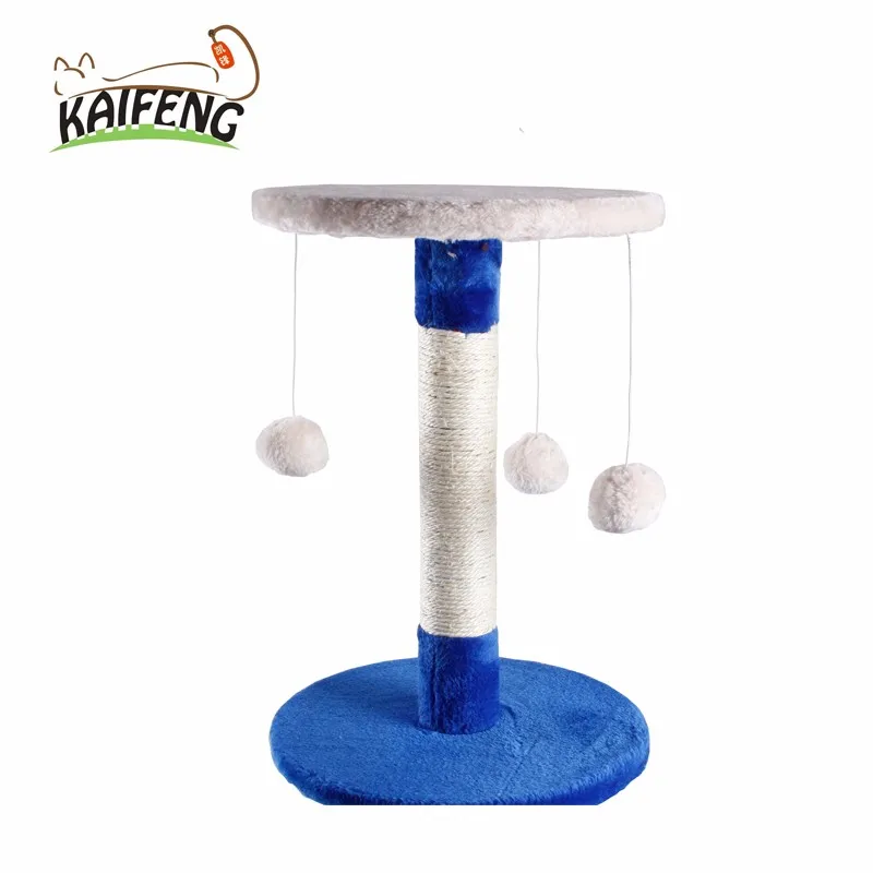Classic Cat Tree Wood Cat Tree Natural Sisal Cat Tree Scratcher Under