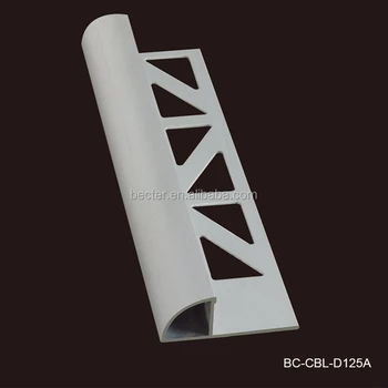 Decorative Wall Quarter Round Aluminum Metal Tile Trim For