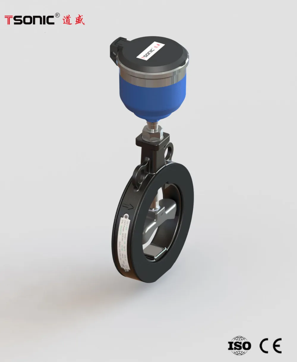 Tsonic Tuf2000b Wall Mounted Clamp On Ultrasonic Water Flow Meter With