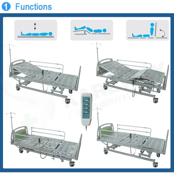 hospital bed side rails installation