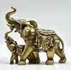 Handmade Article Mother and Kids Elephants Polyresin crafts
