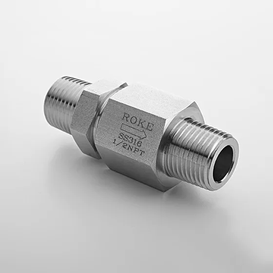 最佳价格锻造黄铜男性垂直止回阀