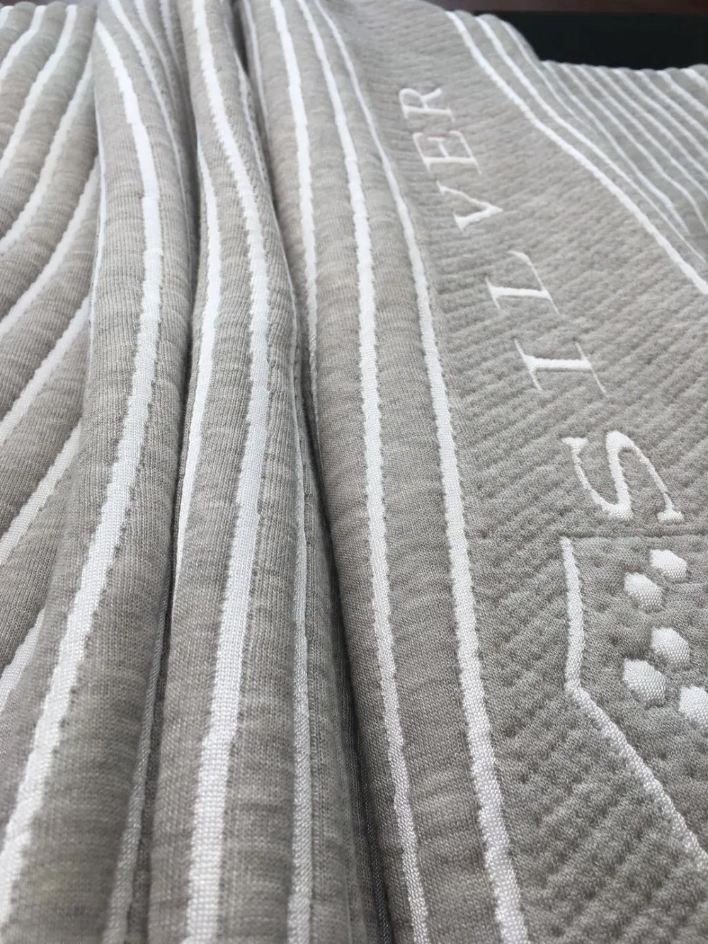 Bamboo Fiber Knitted Fabric Bamboo Polyester Fabric Quilted Jacquard