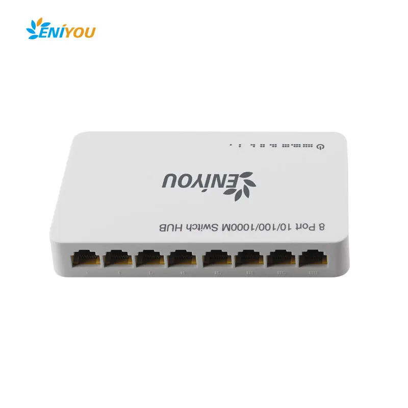 JINYANG Superior 5-Port 10//100//1000 Mbps Ethernet Desktop Switch