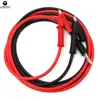 Lonten Hot New 2Pcs 15A 4mm Red/Black Injection Banana Plug to Shrouded Copper Electrical Clamp Alligator Clip Test Cable Leads