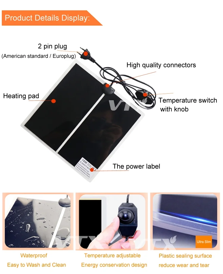 12v 24v Waterproof Seeding Animal Electric Battery Operated Reptile