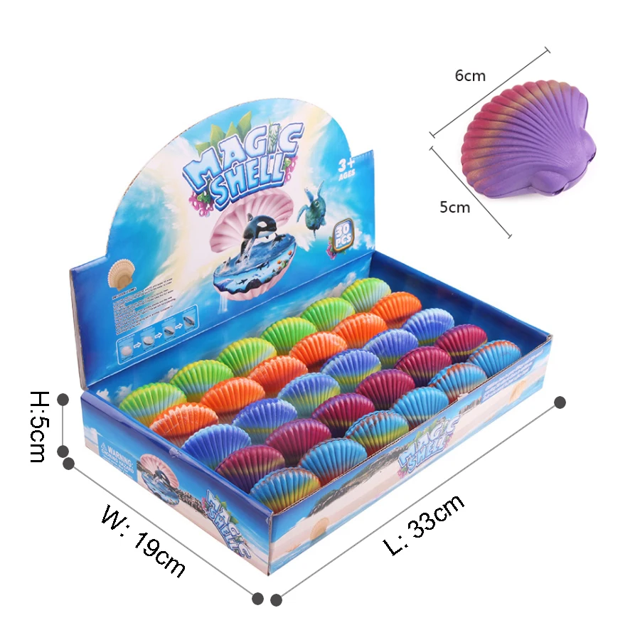 Magic Novelty Expandable Toy Shell Water Growing Toys Grow In Water Toy