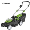 VERTAK 17 Inch,40V battery powered electric cordless lawn with 5-position & grass collection,push and reel mower