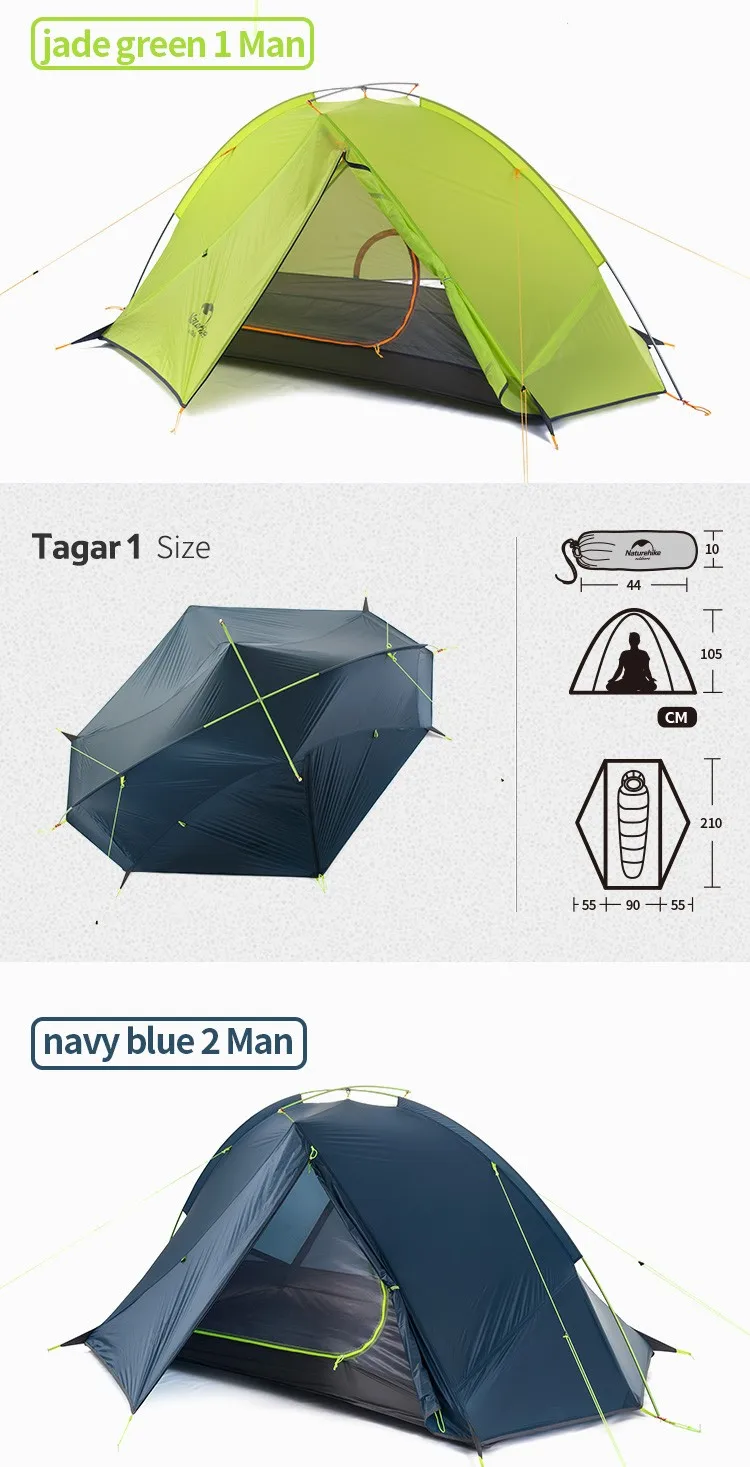 Naturehike Oem Tagar Ultralight Outdoor Waterdichte Naturehike Oem Tagar Ultralight Outdoor Waterdichte