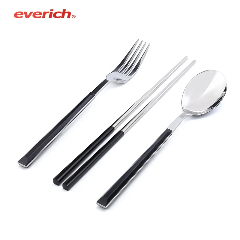 Everich Edelstahl Obsts Alat Löffel Und Gabel Geschenkset Messer Gabel