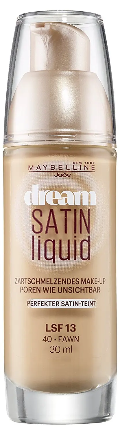 maybelline dream satin liquid foundation fawn