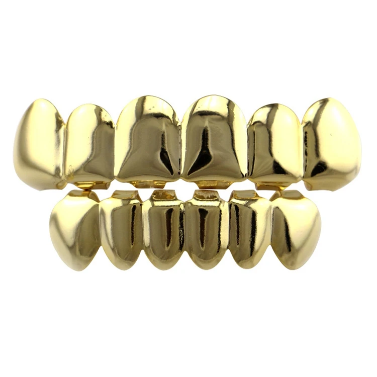 Copper Mouth Grill Jewelry Hip Hop Hollow Teeth Grillz Buy Hip Hop