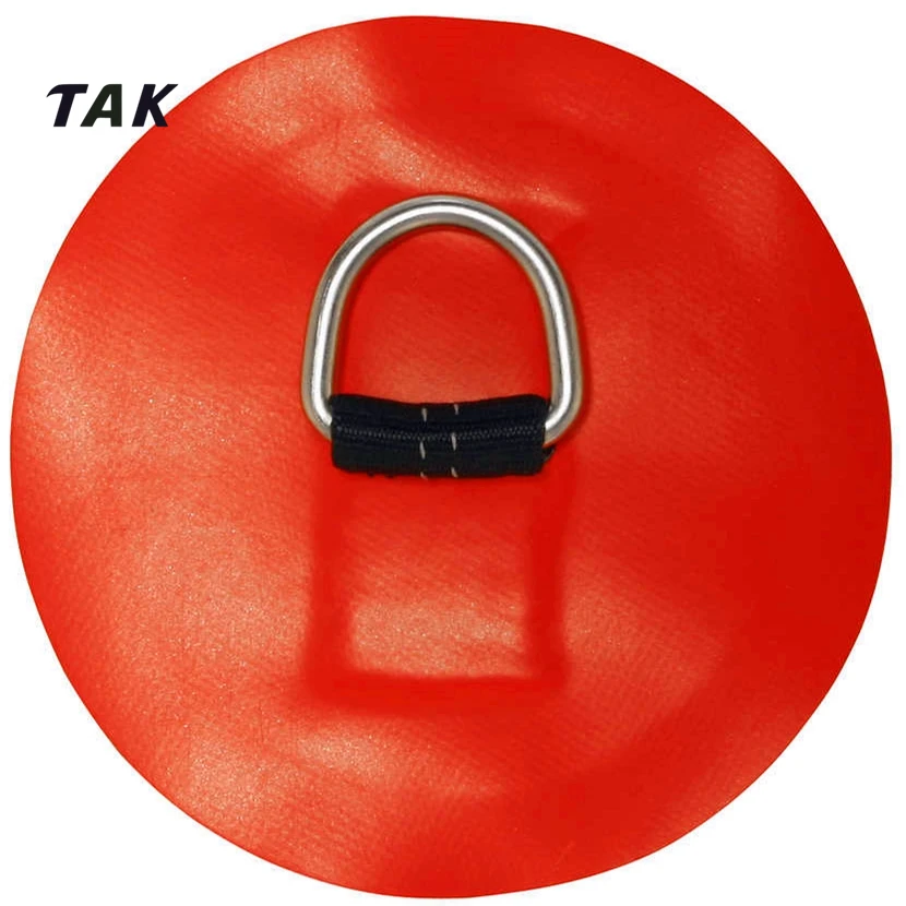 14cm Diameter Stainless Steel Dring Replacement Patch Pvc For Rib