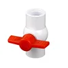 Good Quality White Plastic PVC Socket Ball Valves