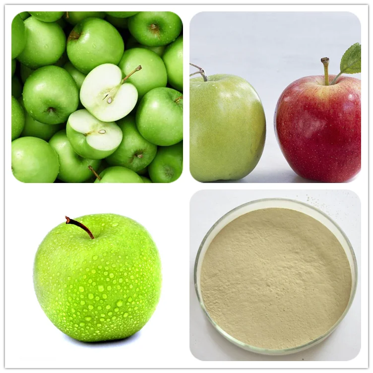 Freeze Dried Fruit Peel Juice Flavor Polyphenols Green Apple Malic Acid Extract Powder Buy