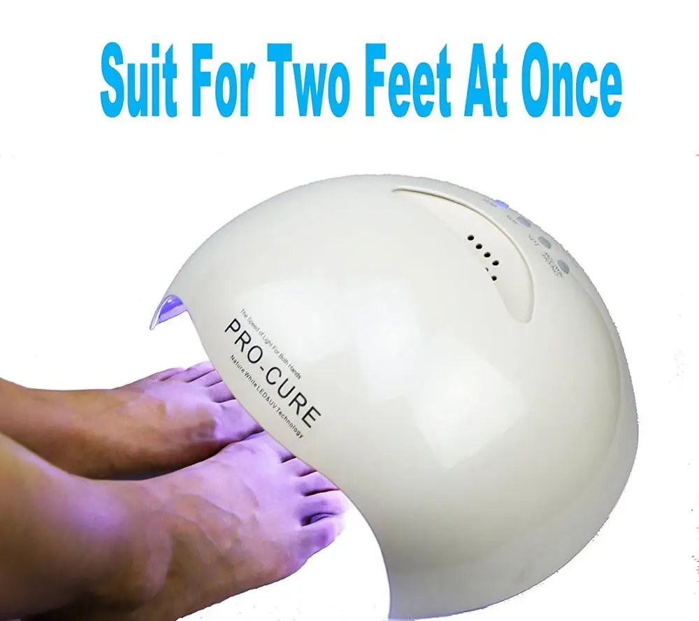 2017 72w 36w Cordless Pro Cure Uv Led Gel Nail Lamp Light For 2 Hands