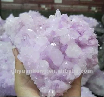 rose quartz cluster