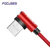 FOCUSES Mobile Phone Nylon Braided Super Speed Micro V8 USB Charger Cable